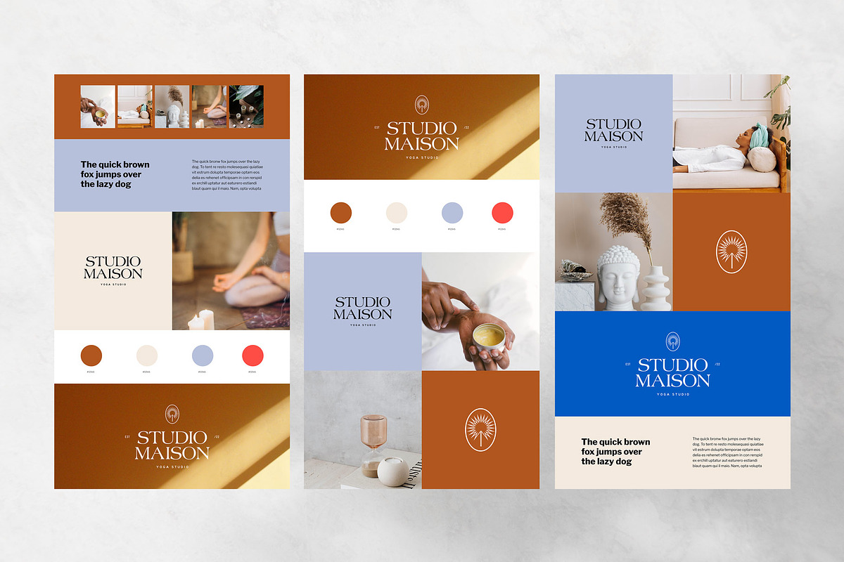 Brand Style Guide Sheets, a Presentation Template by Alexandra Piros Design (Photo 2 of 12)
