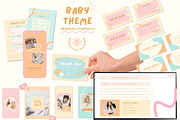 Baby Theme Branding Starter Kit, a Branding & Logo Template by Hell Yeah Designs (Thumbnail 7 of 15)