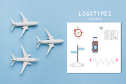 Take-Off. 5 Iconic Travel Logos, a Branding & Logo Template by Cyrah's Collection (Thumbnail 3 of 13)