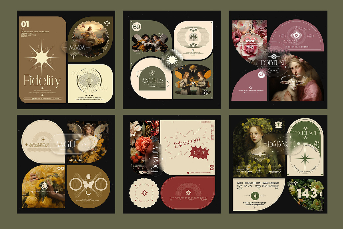 Fancy Layouts, an Object Graphic by Pixflow (Photo 2 of 11)
