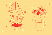 Fast Food Vector Illustration, a Food Illustration by GemPortella (Thumbnail 7 of 14)