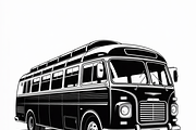 City bus silhouette flat desin, an Illustration by Amazin_art (Thumbnail 6 of 7)