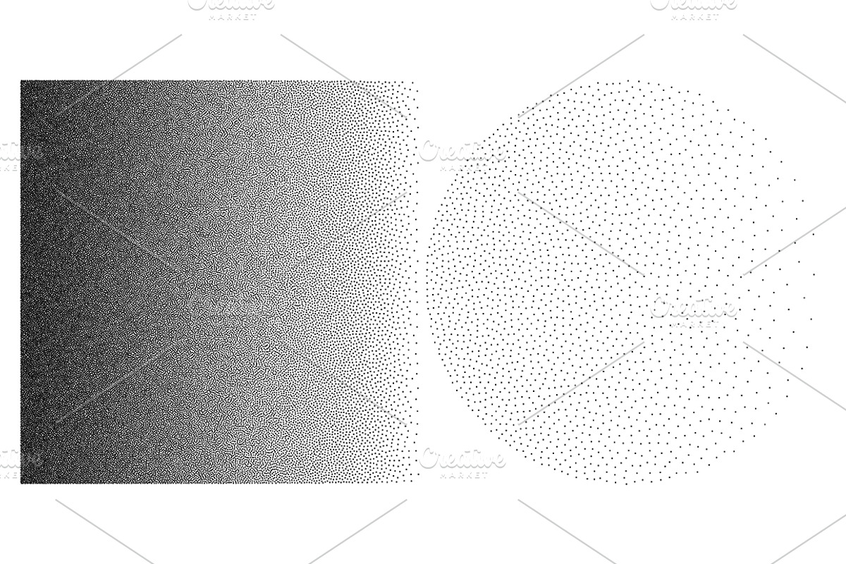 Halftone collection., a Texture Graphic by xgart (Photo 8 of 9)