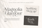 Magnolia Glamour - Luxury Serif, a Serif Font by Shakira Studio (Thumbnail 5 of 10)