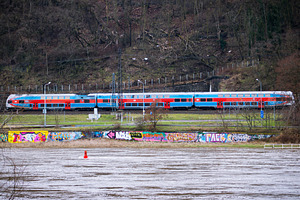 Train and Graffiti, a Transportation Photo by jakub_kopecky