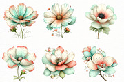Whimsical spring Flower clipart, an Illustration by Designworld (Thumbnail 3 of 8)