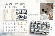 Classic Abstract Christmas patterns, an Animal Illustration by Yuliya Derbisheva (Thumbnail 7 of 9)