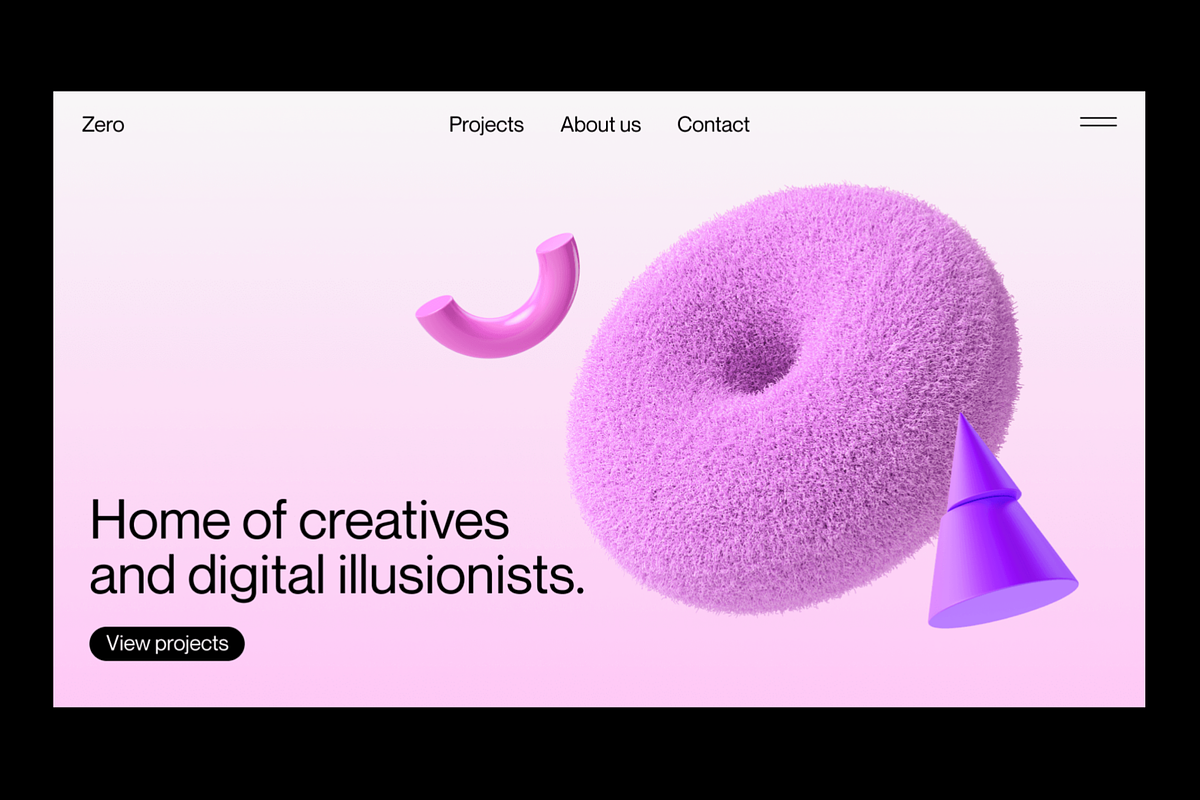 Abstract 3d illustrations, an Object Illustration by Wannathis.one (Photo 4 of 7)
