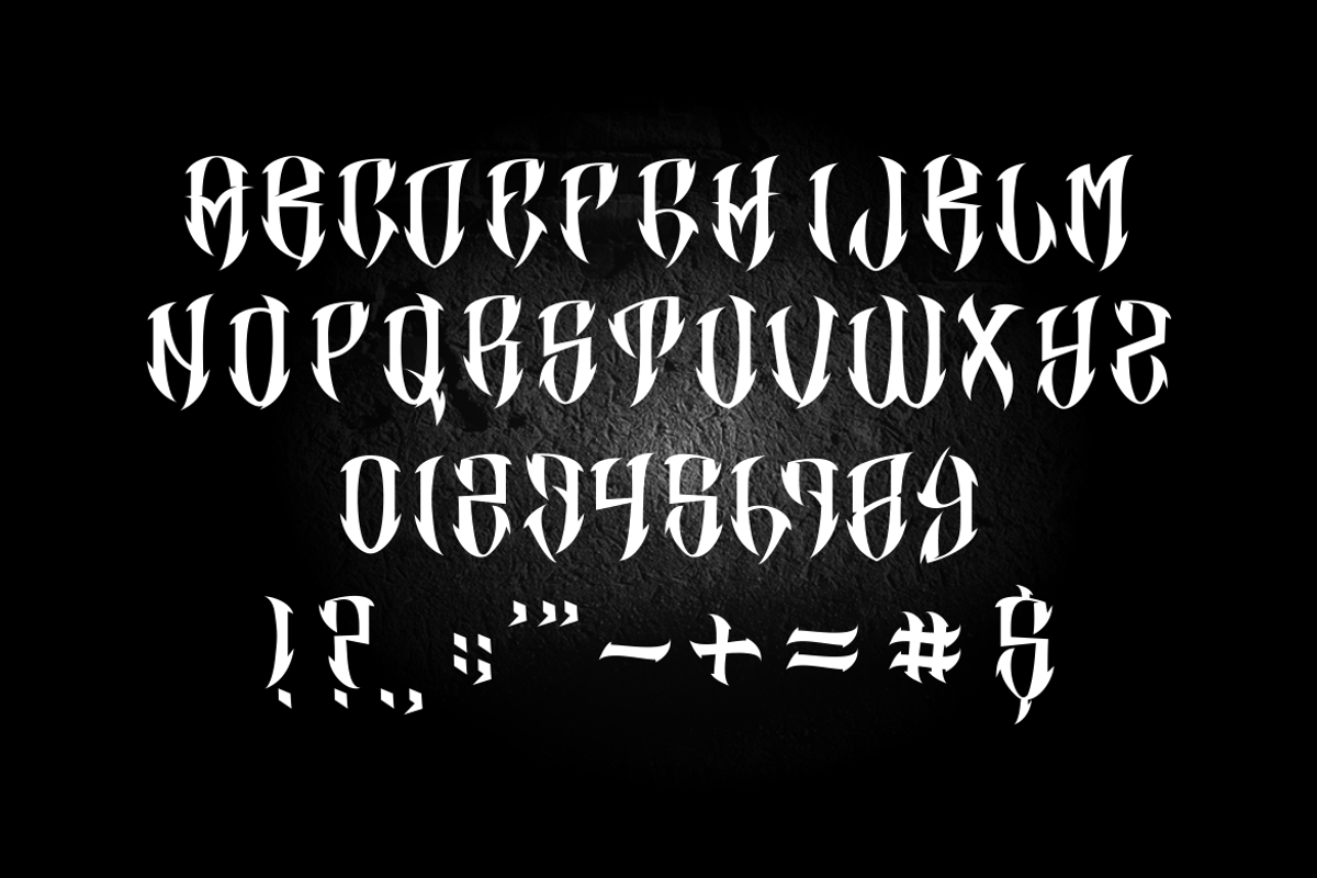 Masexa Font, a Blackletter Font by Onotype (Photo 3 of 3)
