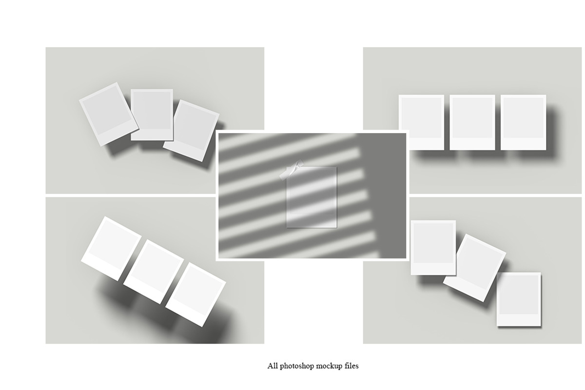 Polaroid Photos Mockup, a Product Mockup by FathirMarz (Photo 10 of 10)