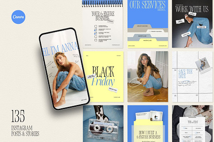 Bold Colorful Instagram Template