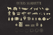 alpha rough & Extras, a Font by maghrib (Thumbnail 5 of 5)
