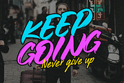 Snappy Font Duo – Brush and Script, a Script Font by overlaytemplates (Thumbnail 2 of 5)