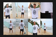 Surf T-Shirt Mockup, a Shirt Mockup by Freeman Studio (Thumbnail 10 of 19)