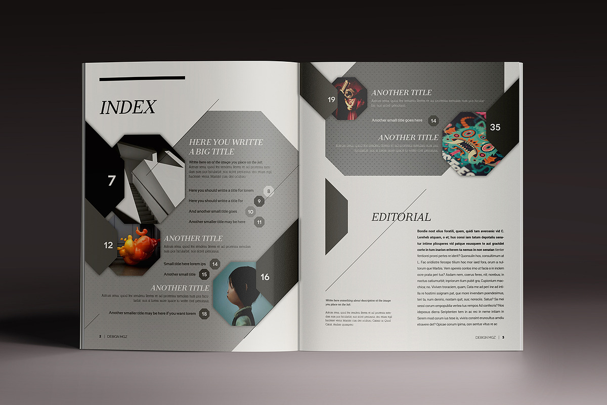 Design MGZ 8, a Magazine Template by Luuqas Design (Photo 2 of 16)
