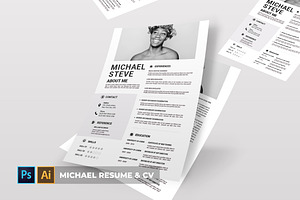 Michael Steve CV & Resume