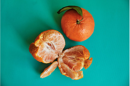 Tangerine or clementine with green, a Food & Drink Photo by Rohan Photography