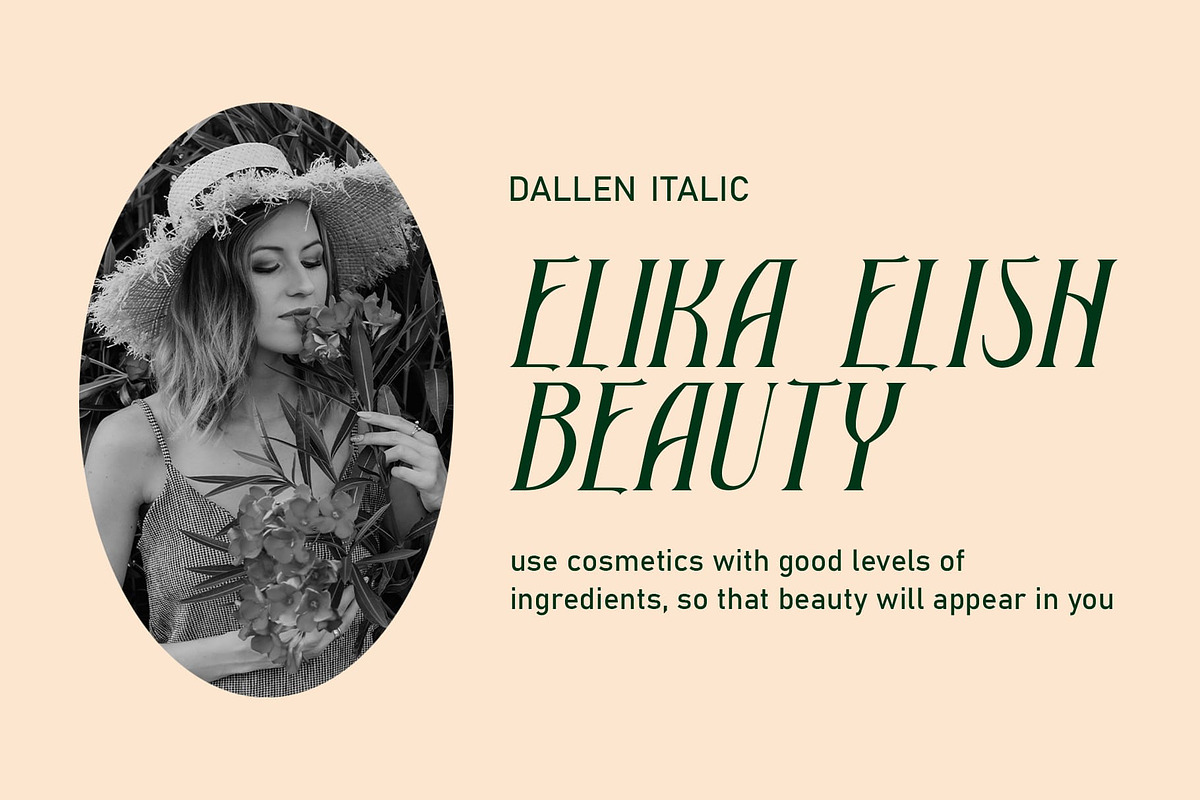 Dallen – Serif Font, a Serif Font by Craft Supply Co. (Photo 7 of 8)