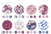 The Watercolor & Ink Flower & Leaf, an Object Graphic by Pretty Little Lines (Thumbnail 9 of 11)
