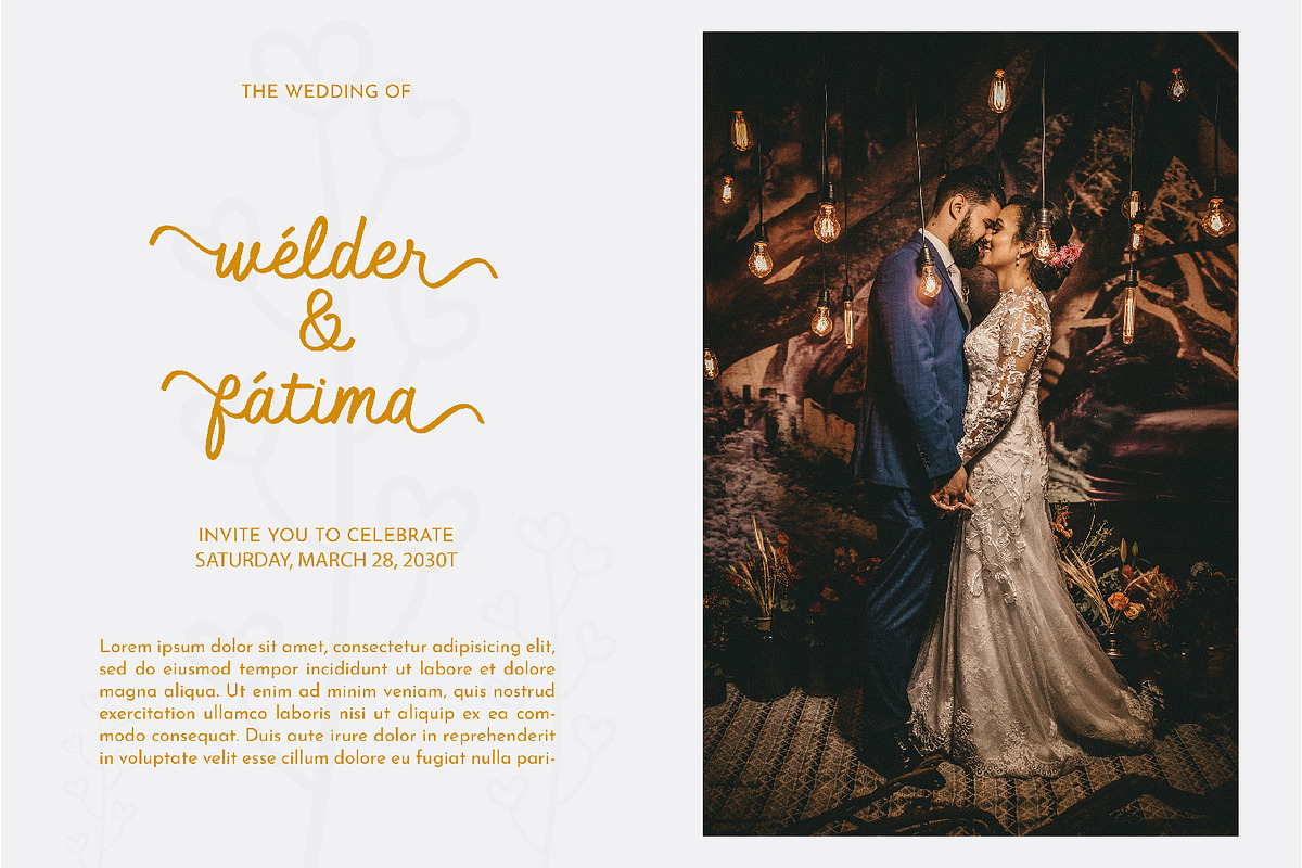 Jathafa | Modern Handwriting Font, a Script Font by JprintStudio (Photo 2 of 8)