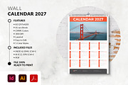 2027 Wall Calendar A3 Print Template, a Stationery Template by MstArtwork (Thumbnail 5 of 5)