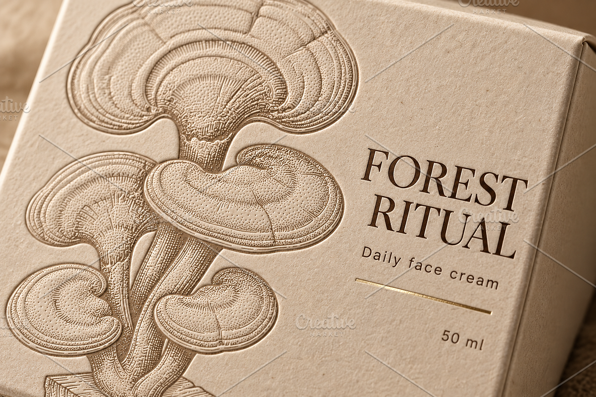 35 Mushrooms & Fungi–Engraved Vector, an Object Graphic by Gonez Studio (Photo 12 of 13)