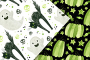 Green Halloween Clipart & Patterns, an Object Graphic by Valin Malin (Thumbnail 13 of 14)