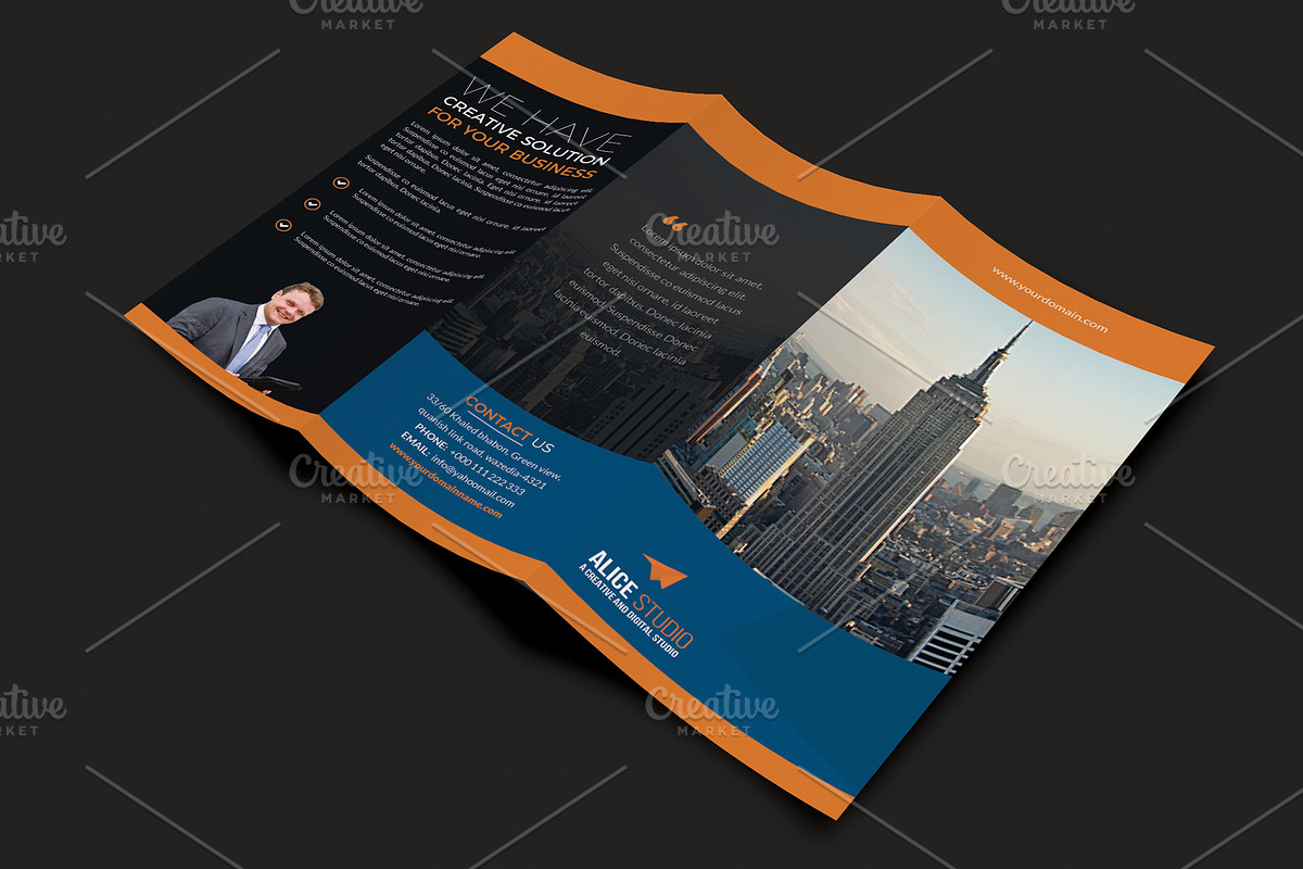 Trifold Brochure Template, a Brochure Template by Alice_s (Photo 1 of 4)