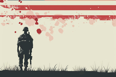 Memorial Day concept for American Fl, a Background Photo by Pixeness