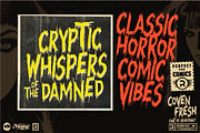 Coven Fresh - Horror Font, a Handwritten Font by Remedy667 (Thumbnail 4 of 7)
