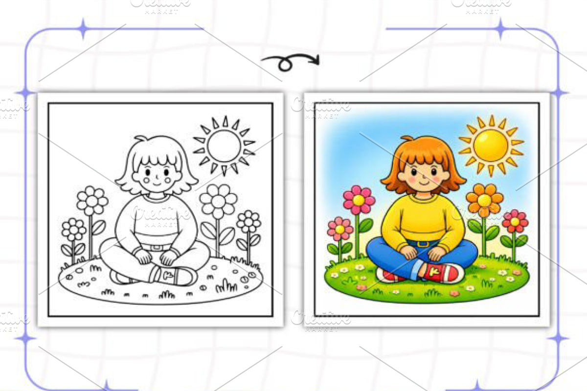 Bold & Easy Spring Woman, a Decorative Illustration by Design Station (Photo 2 of 9)