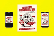 Indonesian Independence Day Flyer, a Flyer Template by Aiyari Graphic (Thumbnail 1 of 3)