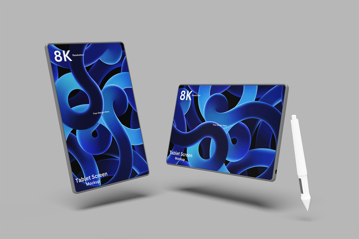 Tablet Screen Mockup, an iPad Mockup by Twins_studio926 (Photo 4 of 5)