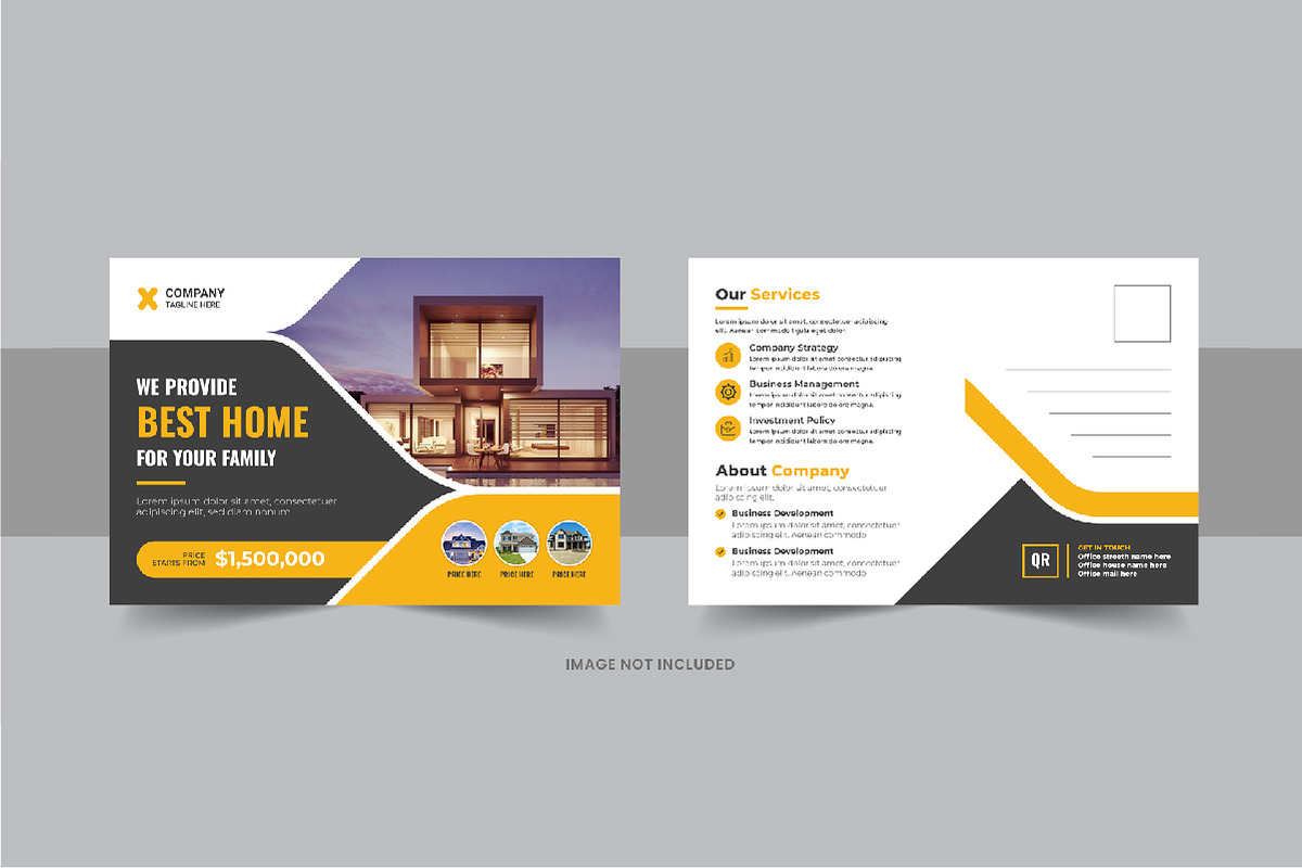 Real estate eddm postcard template, a Brochure Template by Pavel_design (Photo 8 of 11)