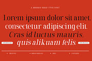 Milghera Serif, a Serif Font by IM Studio (Thumbnail 10 of 12)