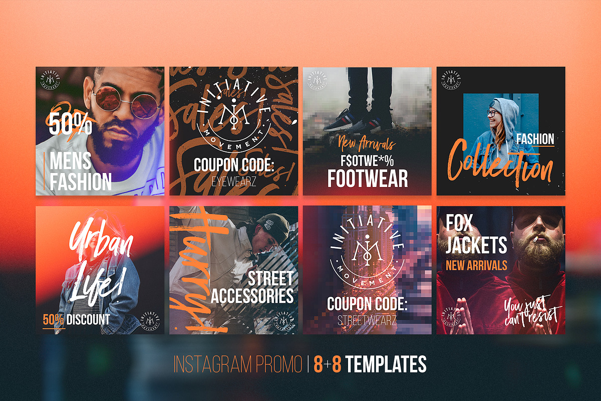 Urban Fashion Instagram Toolkit, a Social Media Template by kleonz (Photo 2 of 4)