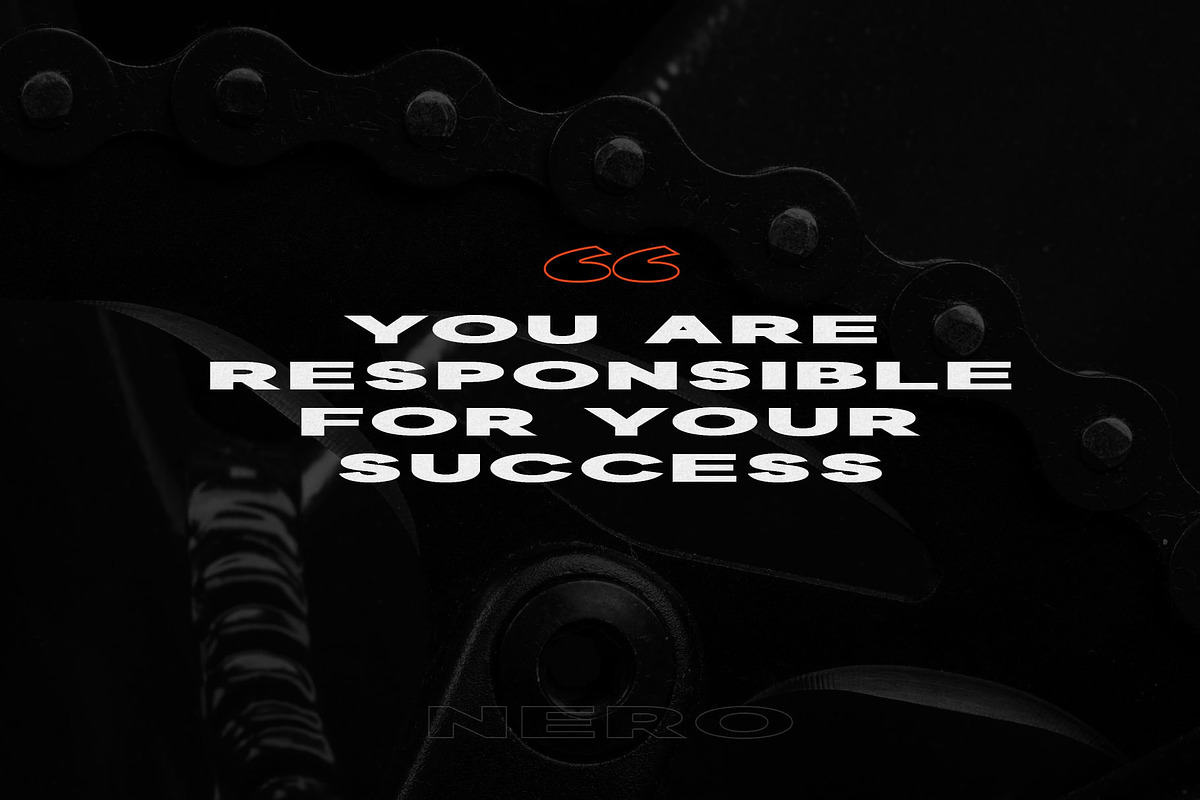 Nero - Ultra Wide Display, a Sans Serif Font by HipFonts (Photo 4 of 7)