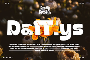 Daffiys - Cartoon Retro Font