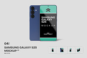 Samsung Galaxy S25 - Mockup, an Android Mockup by Rometheme Std (Thumbnail 1 of 5)
