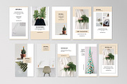 CLEAN INSTAGRAM STORIES BUNDLE, a Social Media Template by Medianeka (Thumbnail 2 of 4)
