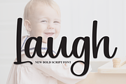Laugh | Script Font, a Script Font by Scratchones (Thumbnail 1 of 6)