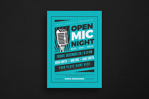 Open Mic Night Flyer