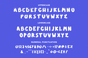 Snow Fall - Christmas Display Font, a Sans Serif Font by Arendxstudio (Thumbnail 8 of 9)