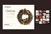 Landscape Christmas Catalog Template, a Brochure Template by BrandPacks (Thumbnail 1 of 7)