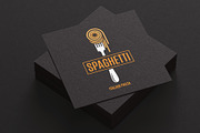 Spaghetti on fork design., an Object Illustration by PushLogo (Thumbnail 1 of 3)