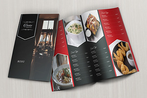 Elegant Restaurant Menu
