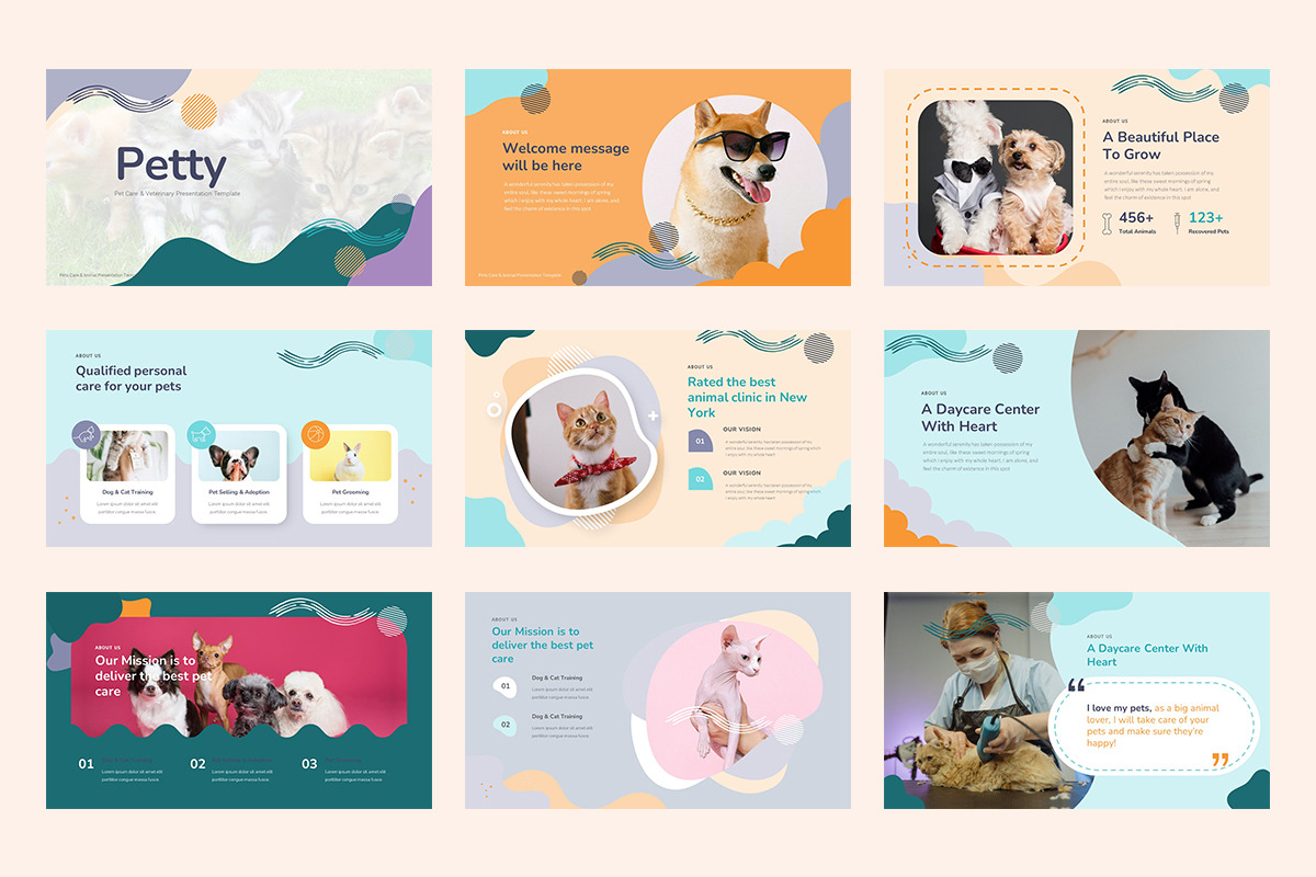 Petty Google Slides Templates, a Presentation Template by Stock Shape (Photo 2 of 4)