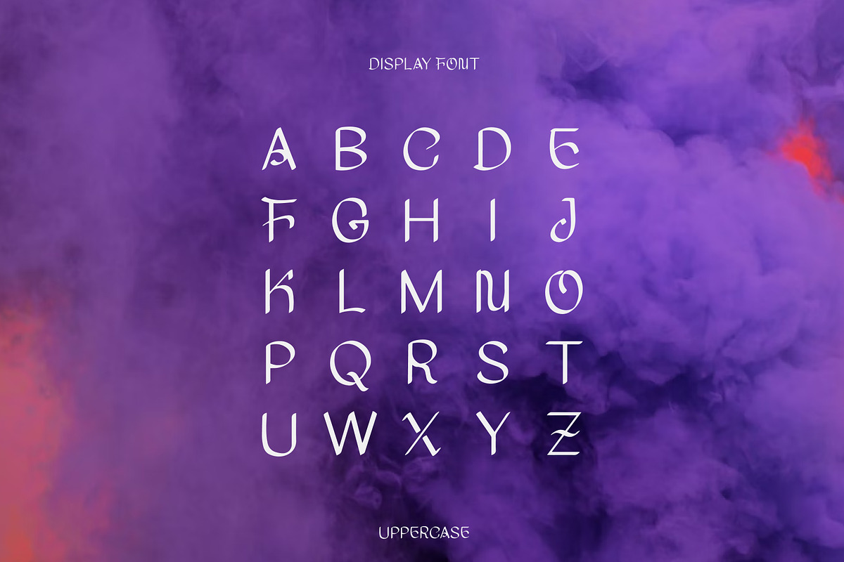 ROTE LIMA - DISPLAY FONT, a Handwritten Font by Fourshape (Photo 2 of 7)