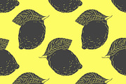 Lemon fruit pattern set, a Pattern Graphic by OKart.studio (Thumbnail 4 of 4)