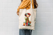 Whimsical Summer Grandma Clipart, an Illustration by CreationArt (Thumbnail 3 of 7)